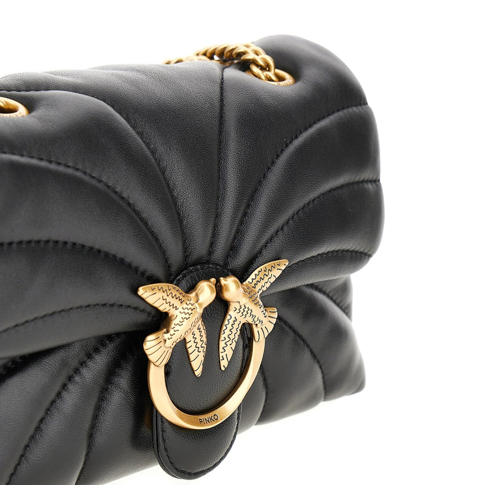 Borsa Love Mini Puff in nappa trapuntata