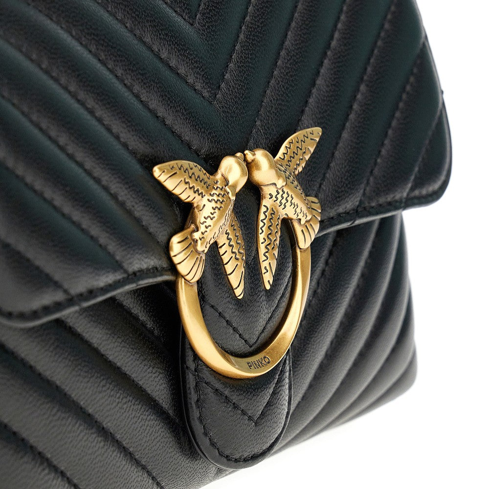 Borsa Love Lady Puff mini in nappa chevron