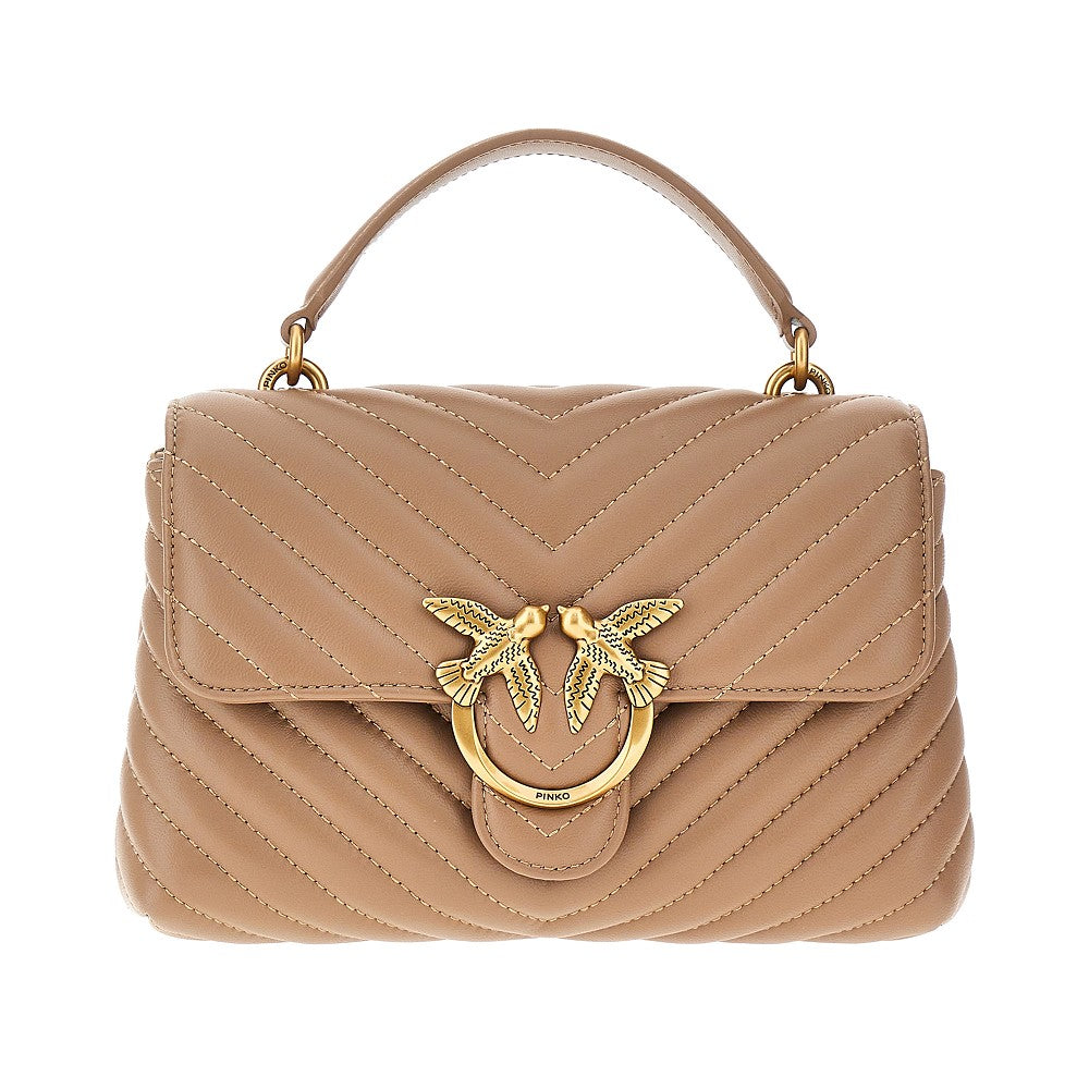 Borsa Love Lady Puff mini in nappa chevron