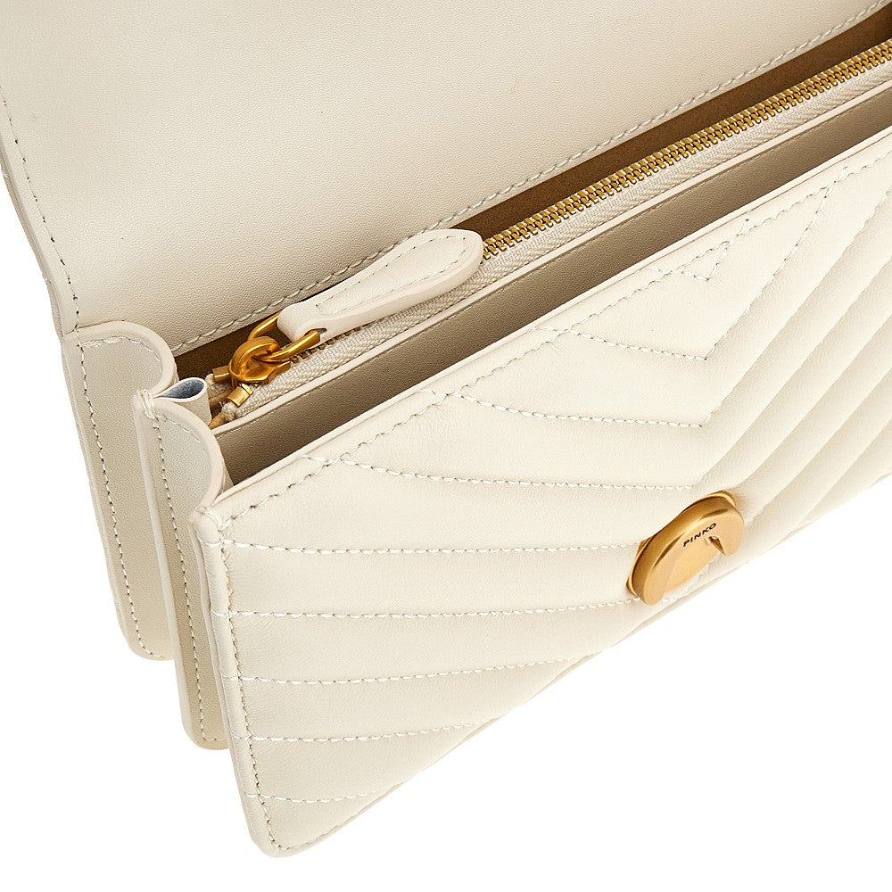Borsa Love One mini in nappa Chevron