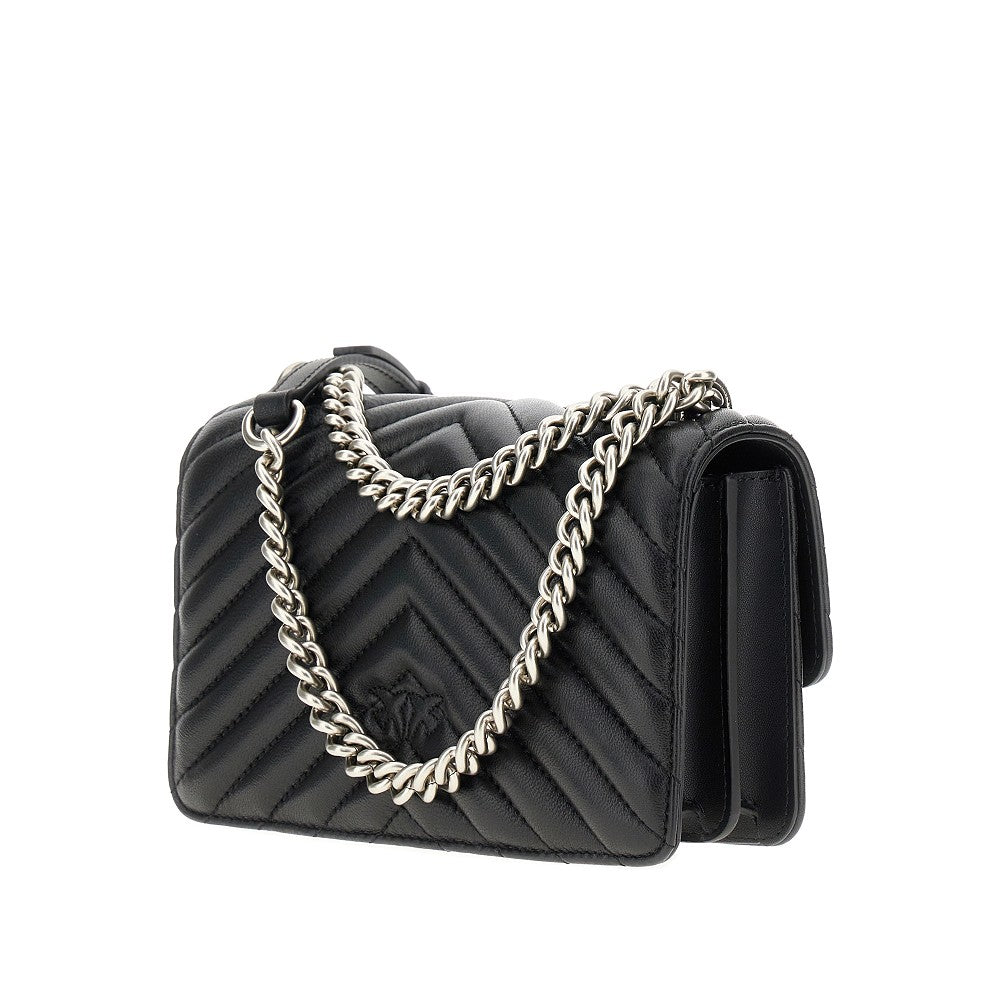 Borsa Love One mini in nappa Chevron