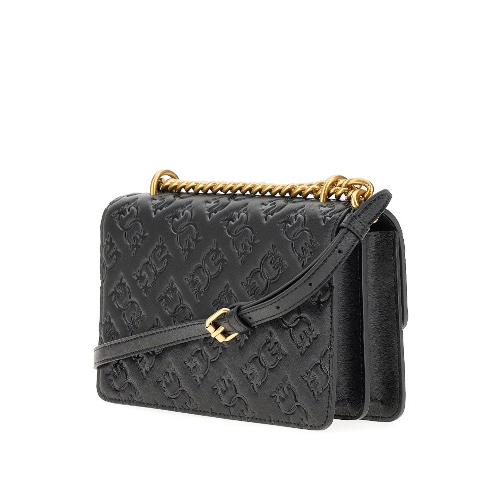 Borsa Love One mini in pelle imprimé