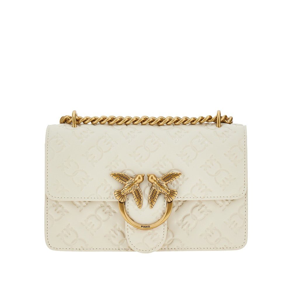 Imprints leather Mini Love One bag