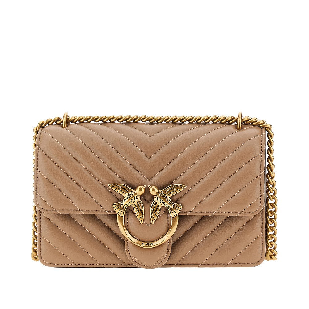 Borsa Love One mini in nappa Chevron