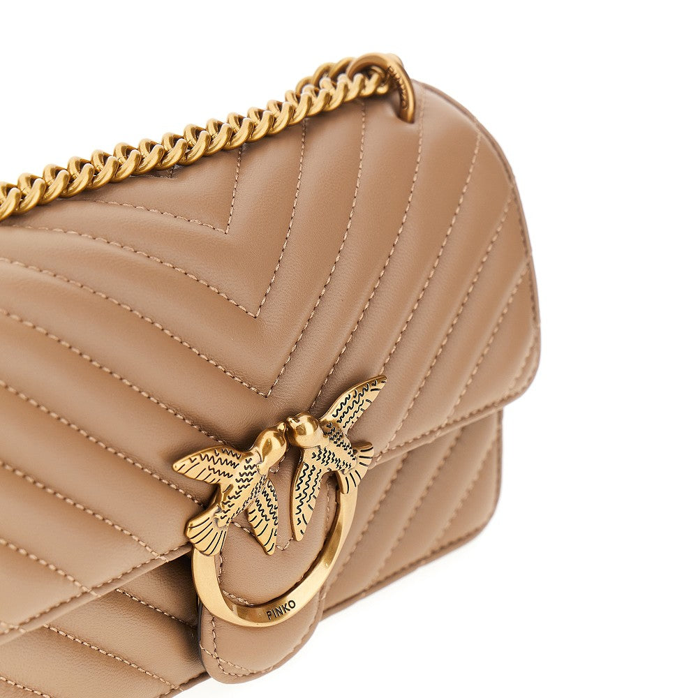 Borsa Love One mini in nappa Chevron