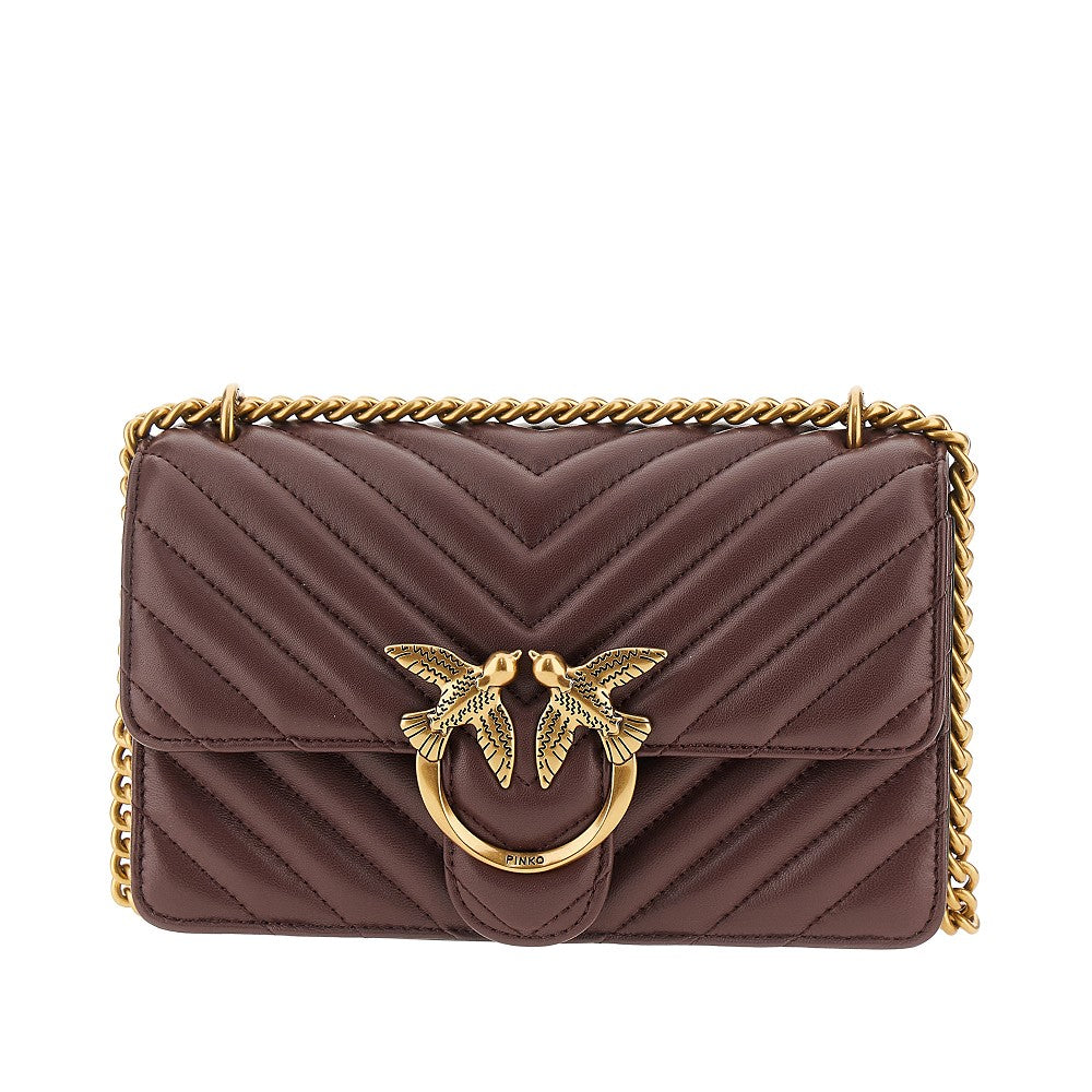 Borsa Love One mini in nappa Chevron