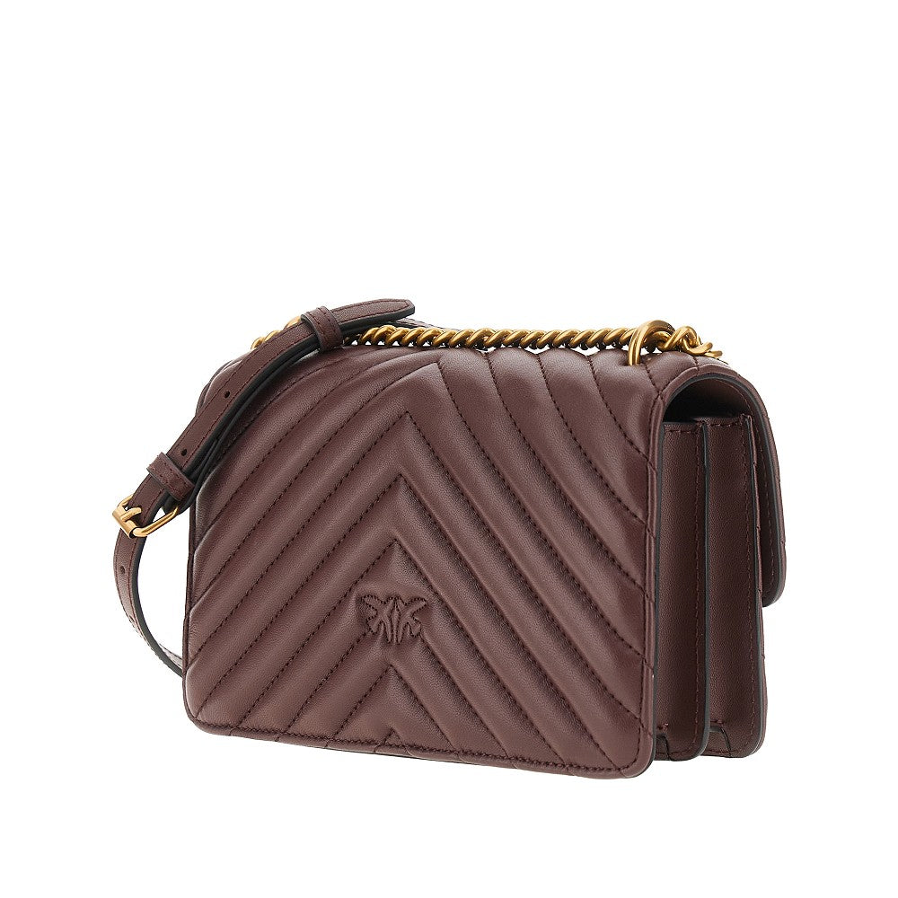 Borsa Love One mini in nappa Chevron