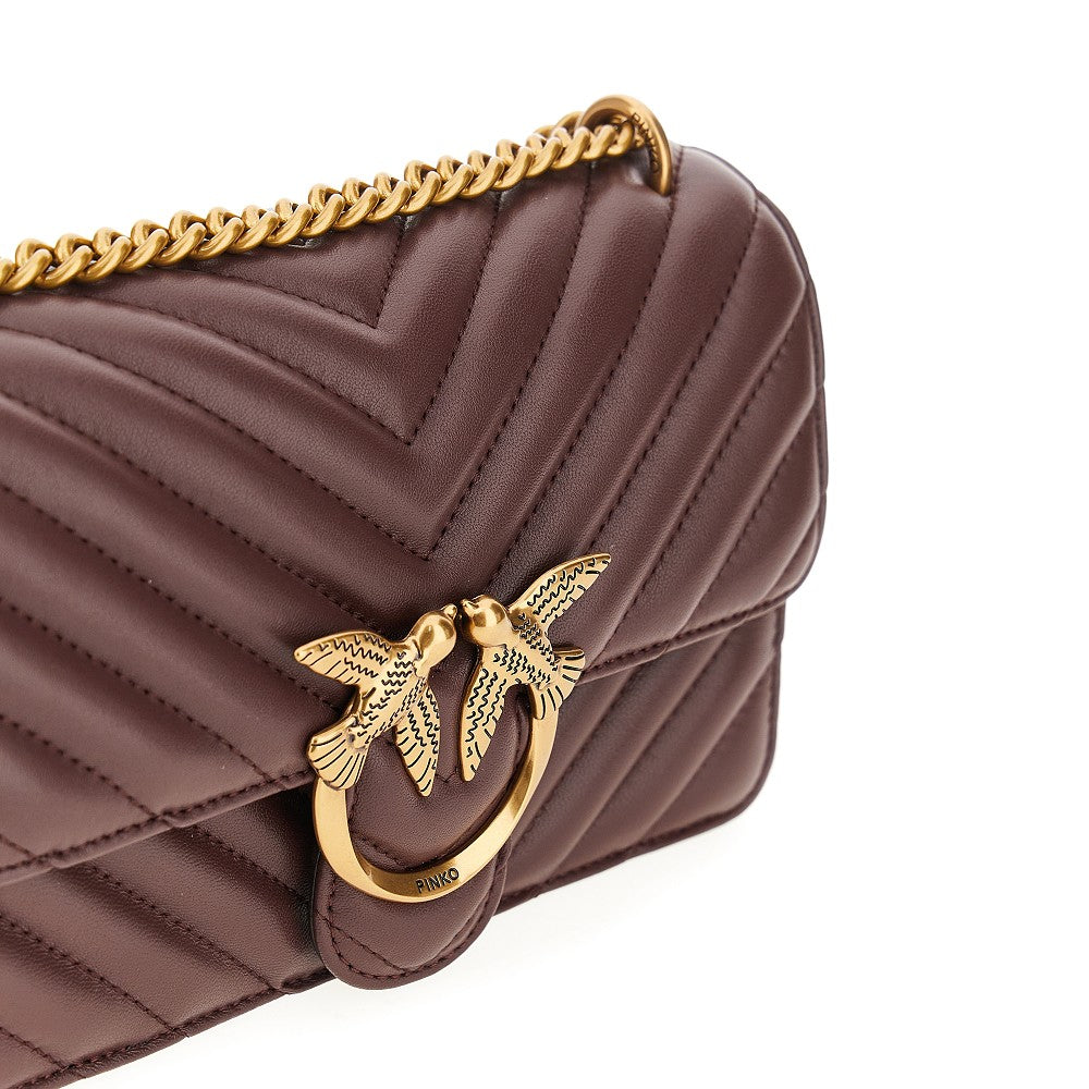 Borsa Love One mini in nappa Chevron