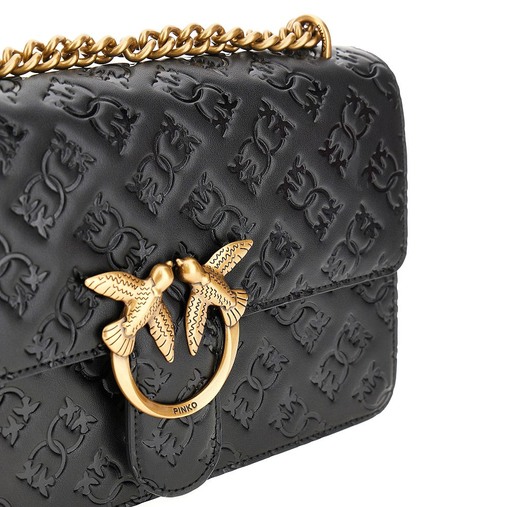 Borsa 'Love One Classic' in pelle imprimé