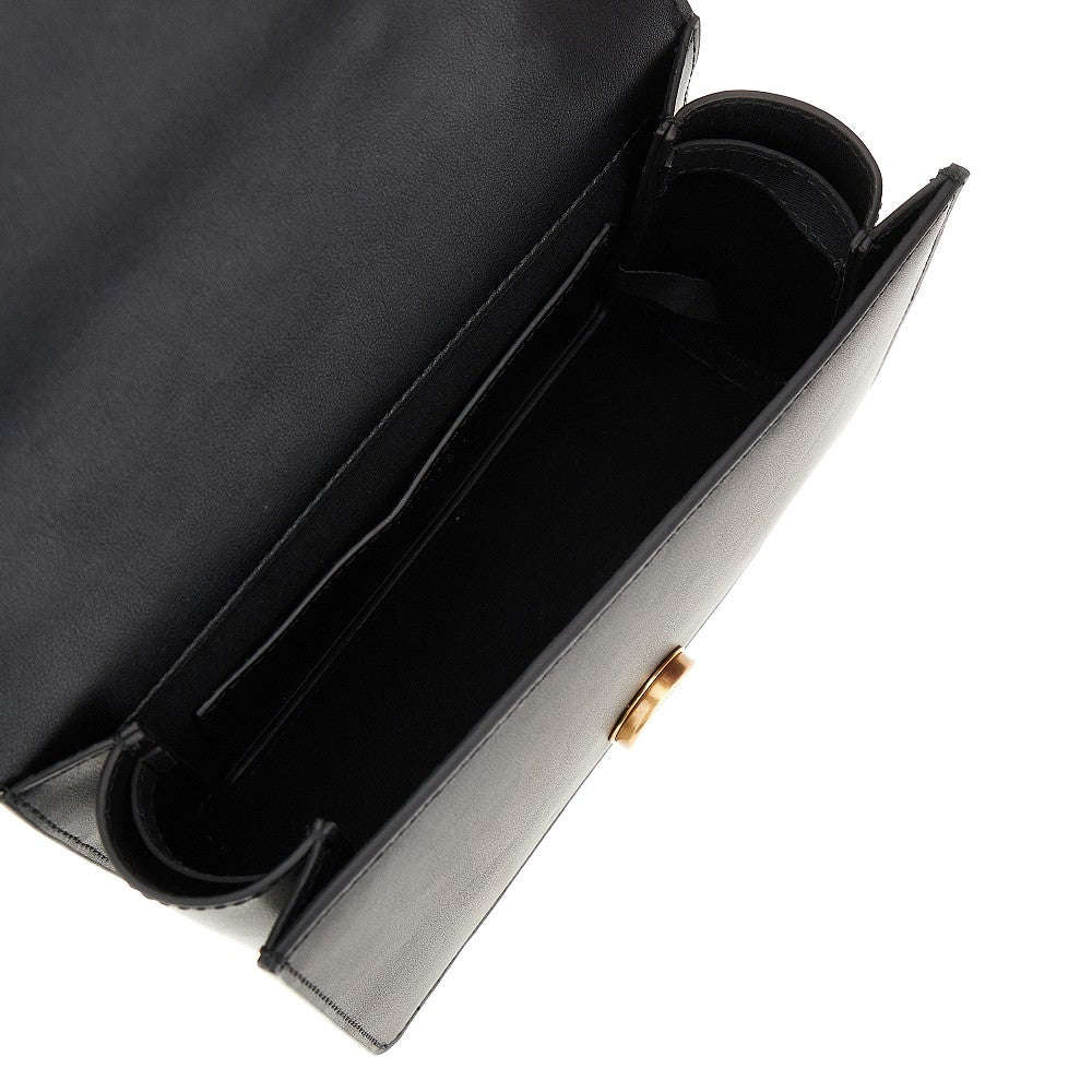 Leather mini Love One bag with straps