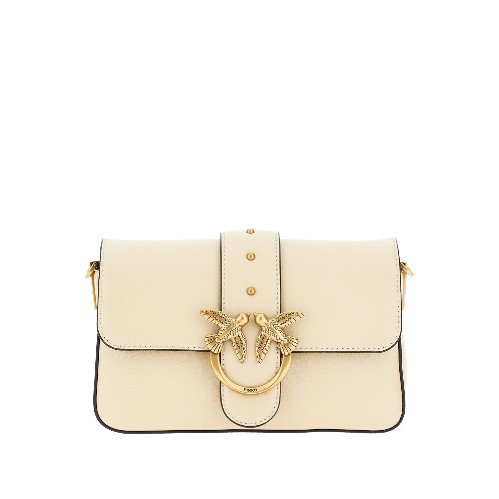 Leather mini Love One bag