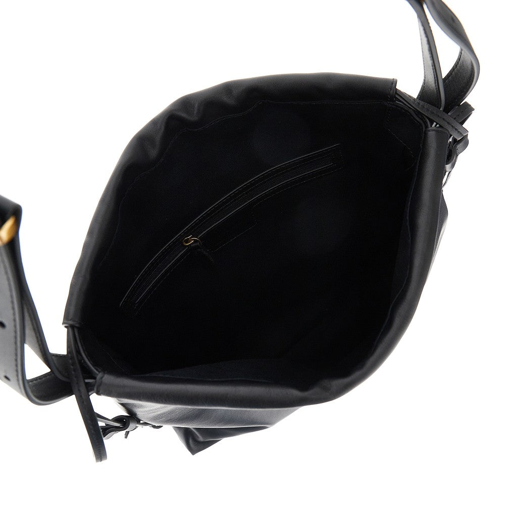 Leather Slouchy shoulder bag