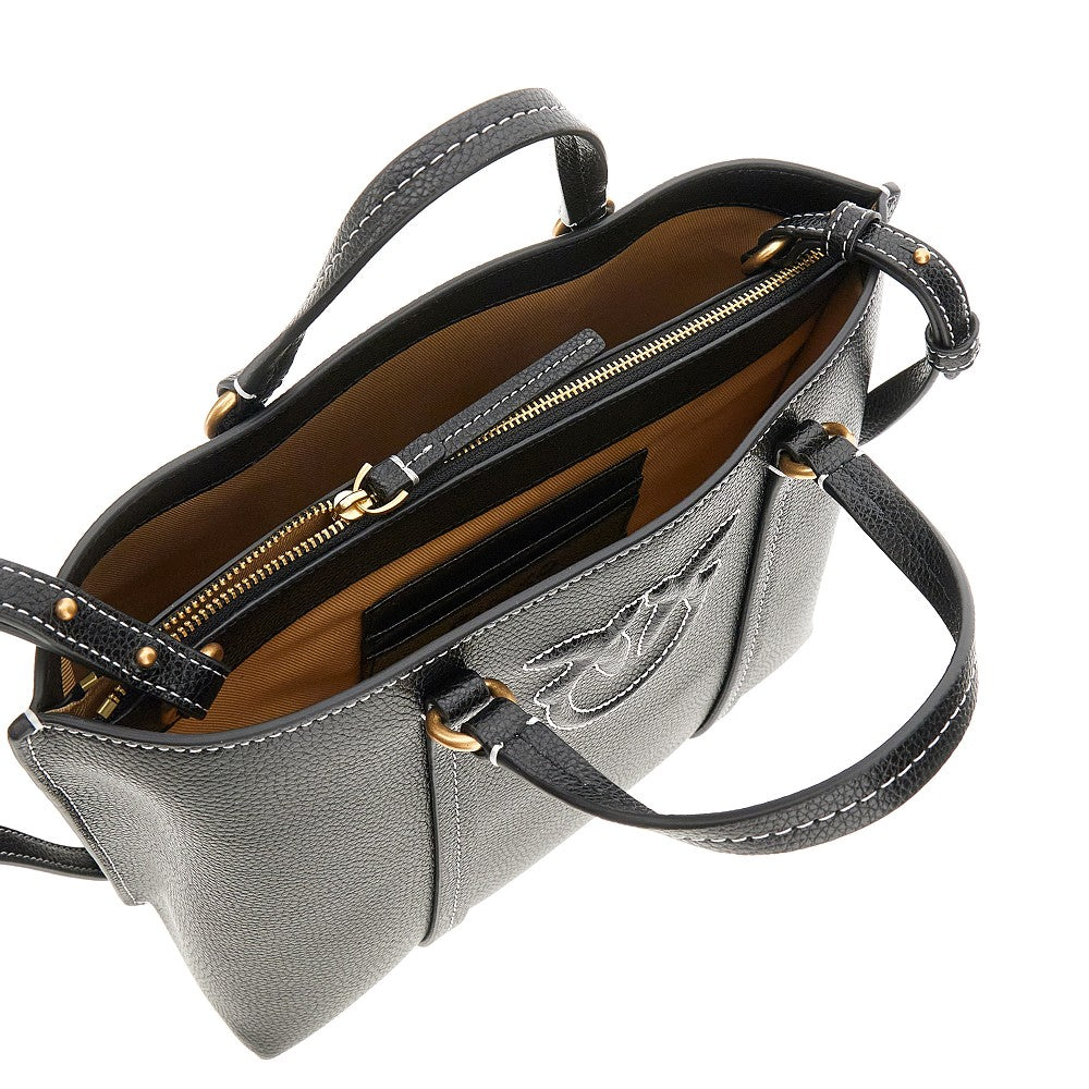 Shopper 'Miranda' mini in pelle bottalata