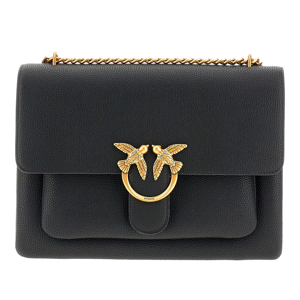 Borsa Love One Soft grande in pelle bottalata