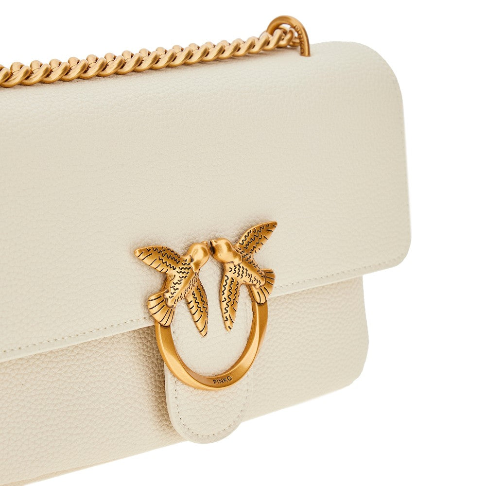 Grained leather mini 'Love One Soft' bag