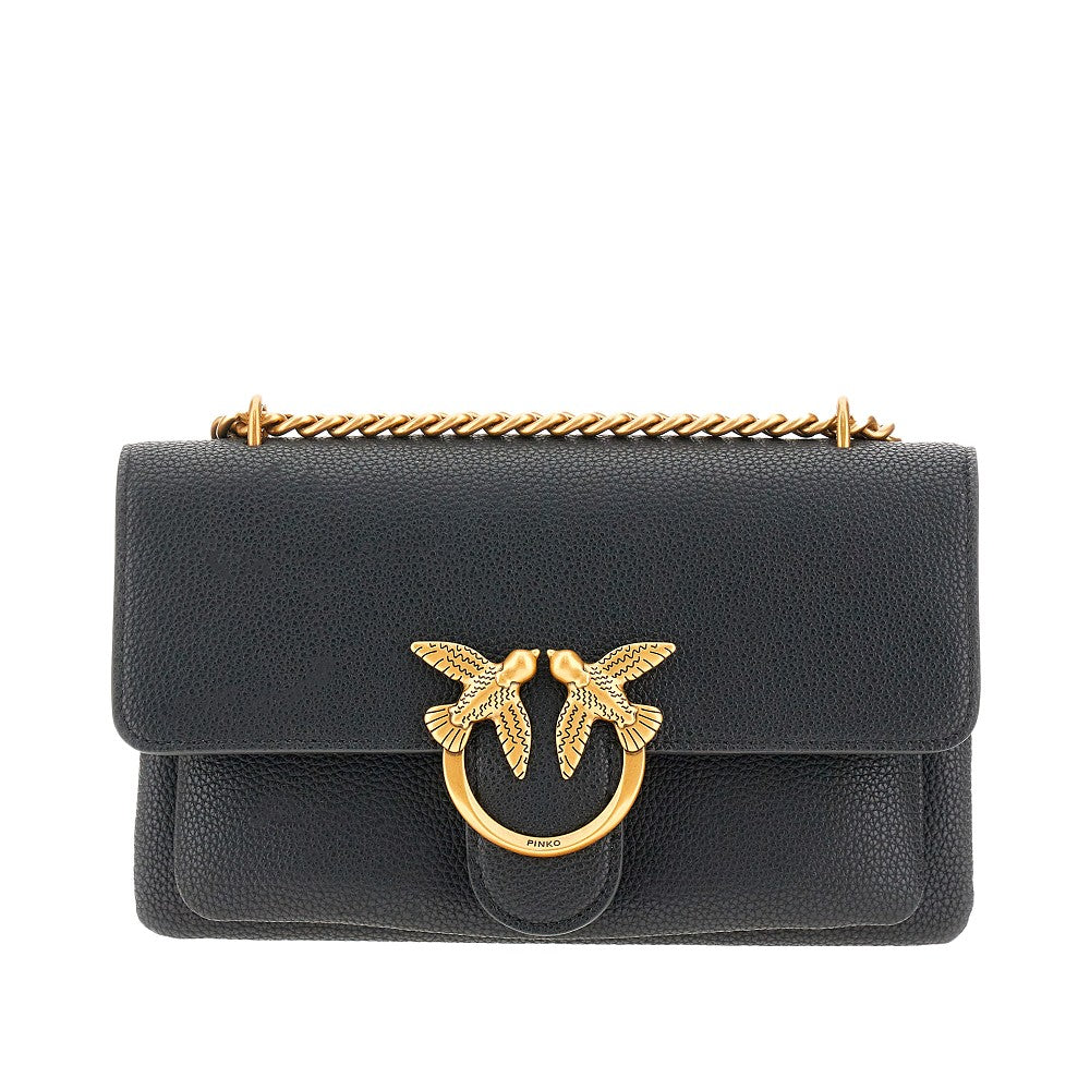 Grained leather mini 'Love One Soft' bag