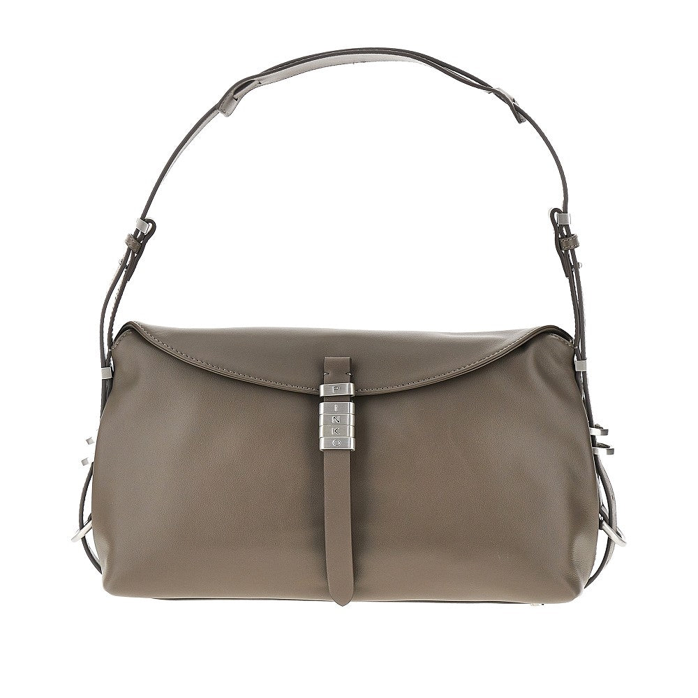 'Medium Saddle Bag Baguette' leather bag