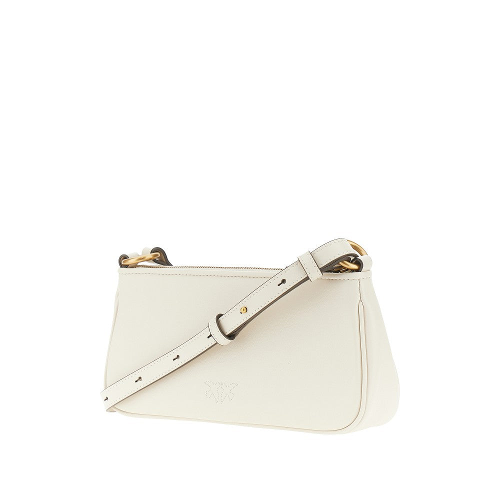 Mini borsa baguette in pelle