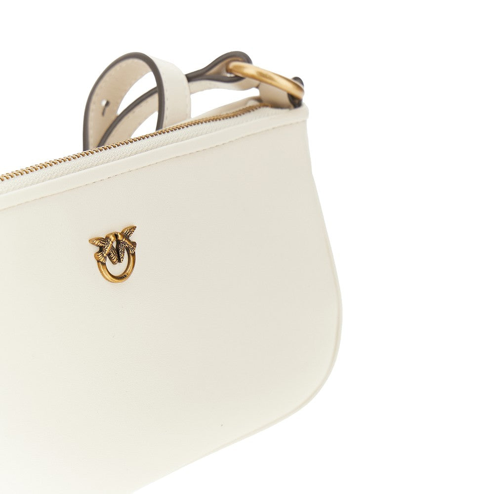 Mini borsa baguette in pelle