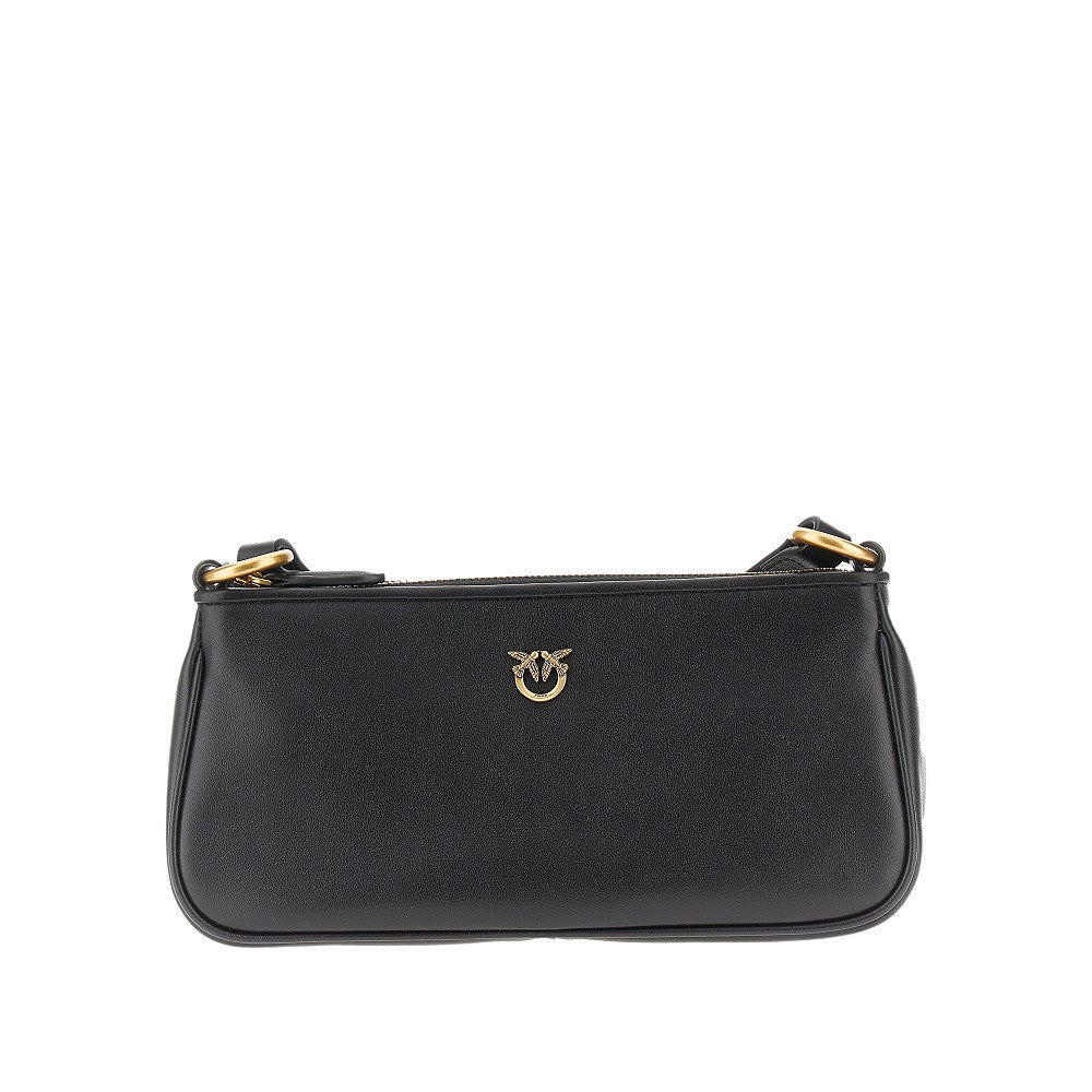 Mini borsa baguette in pelle
