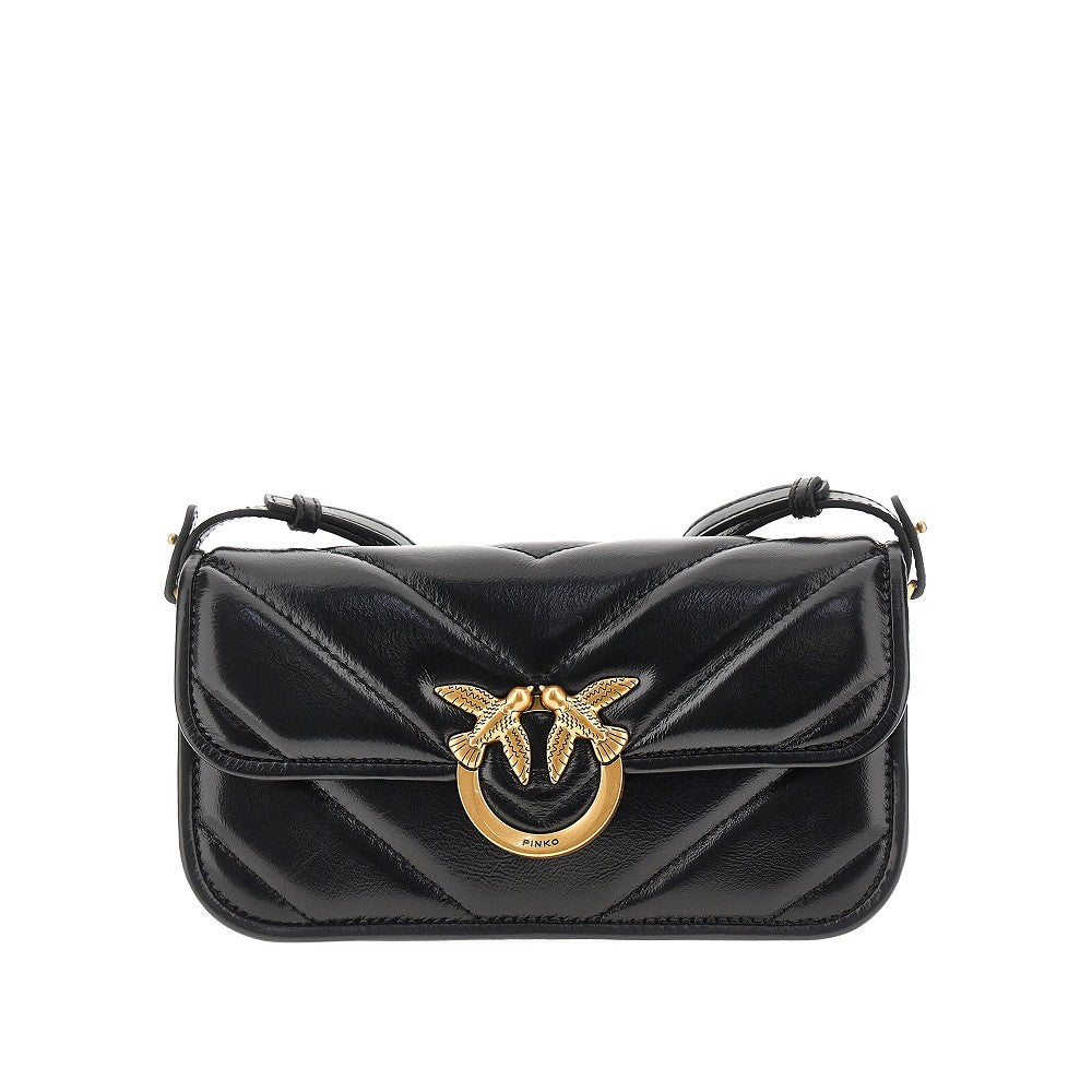 Borsa 'Love Bag Box' piccola in nappa