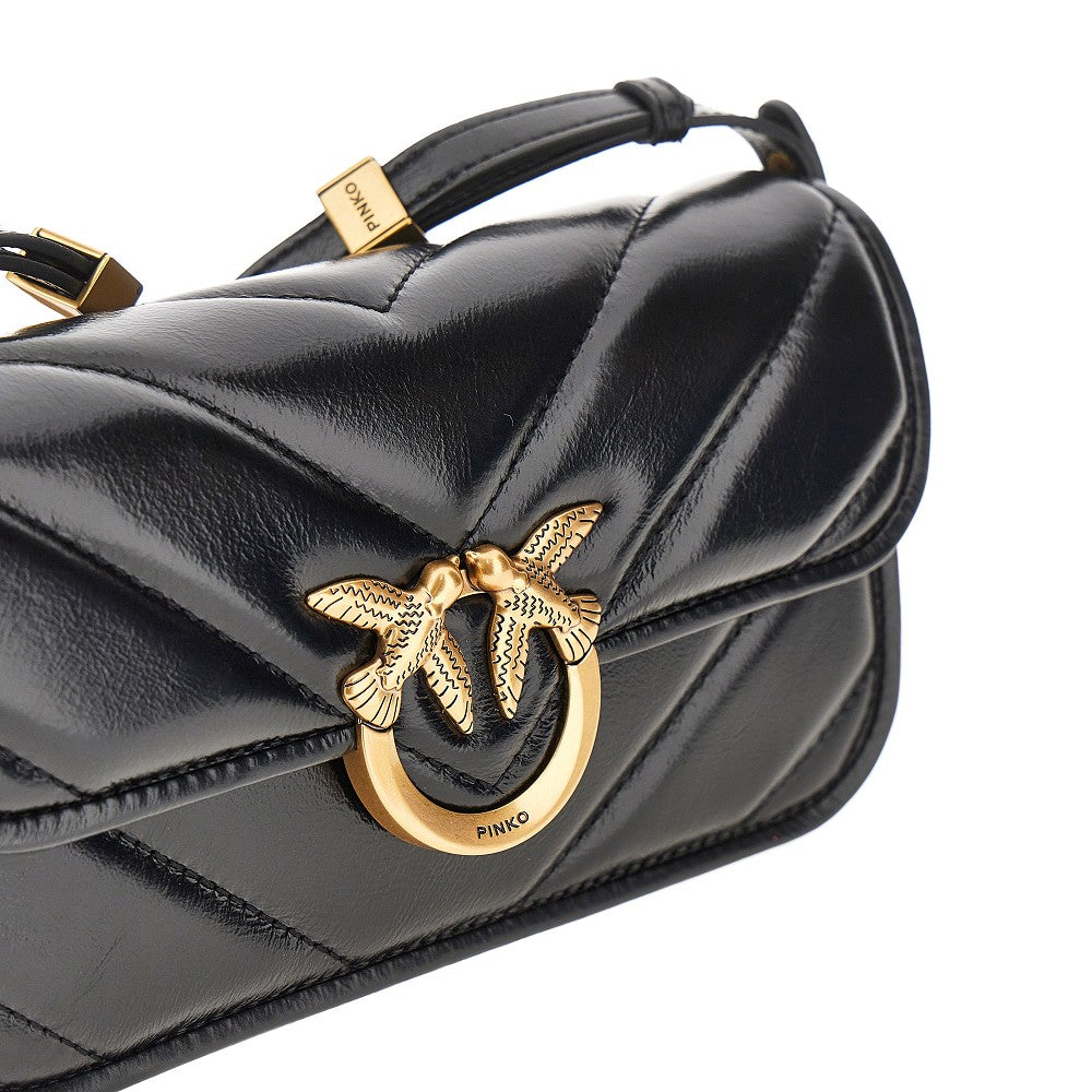 Borsa 'Love Bag Box' piccola in nappa