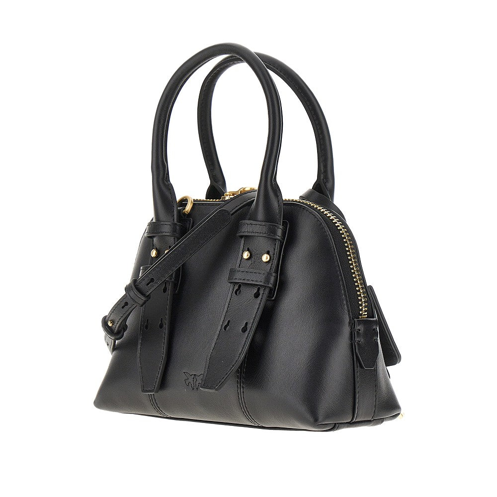 'Mini Escape' leather bowling bag
