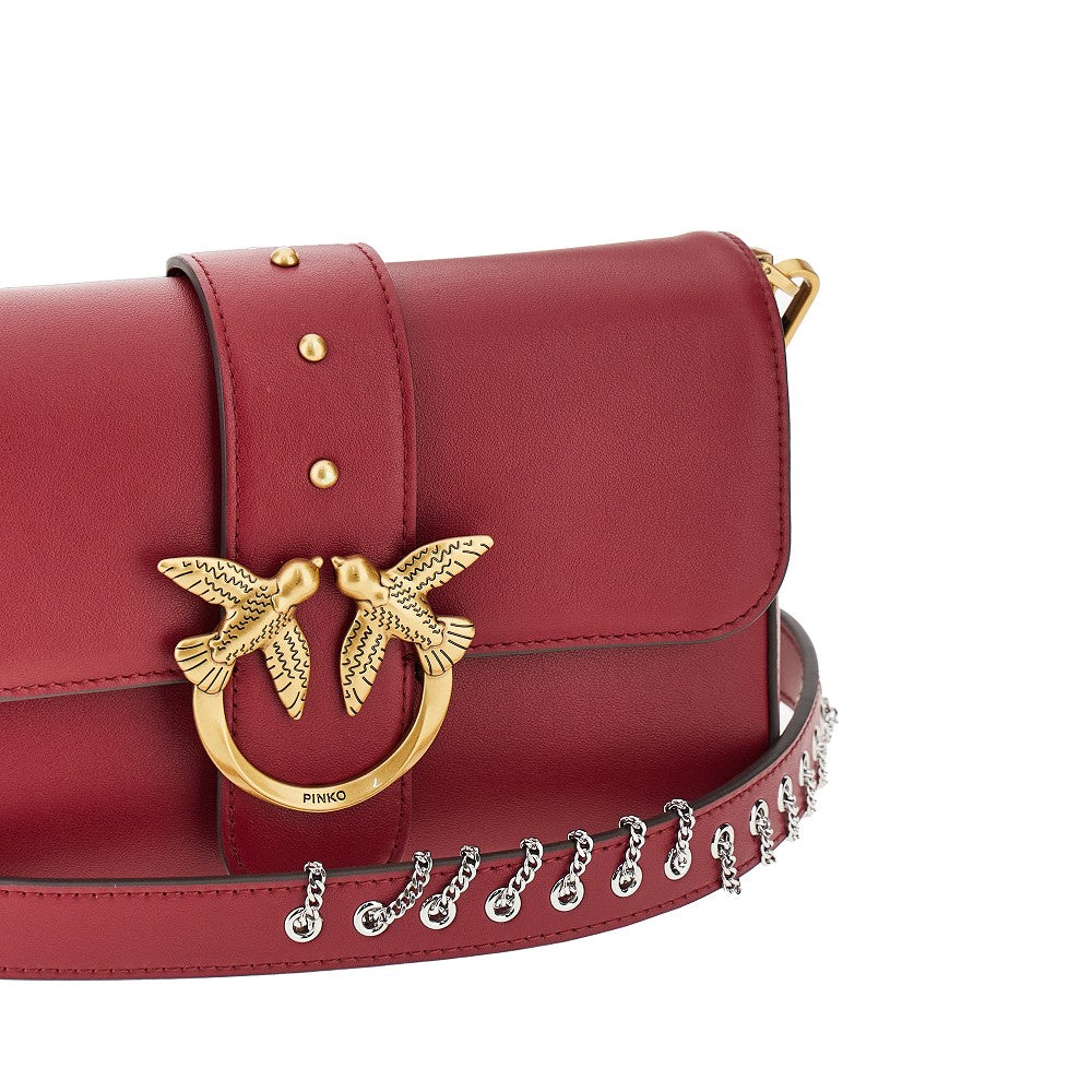 Mini Love Slouchy leather bag