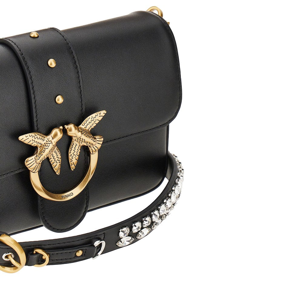 Mini Love Slouchy leather bag
