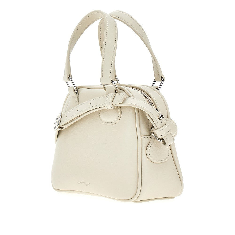 Mini bowling bag in pelle