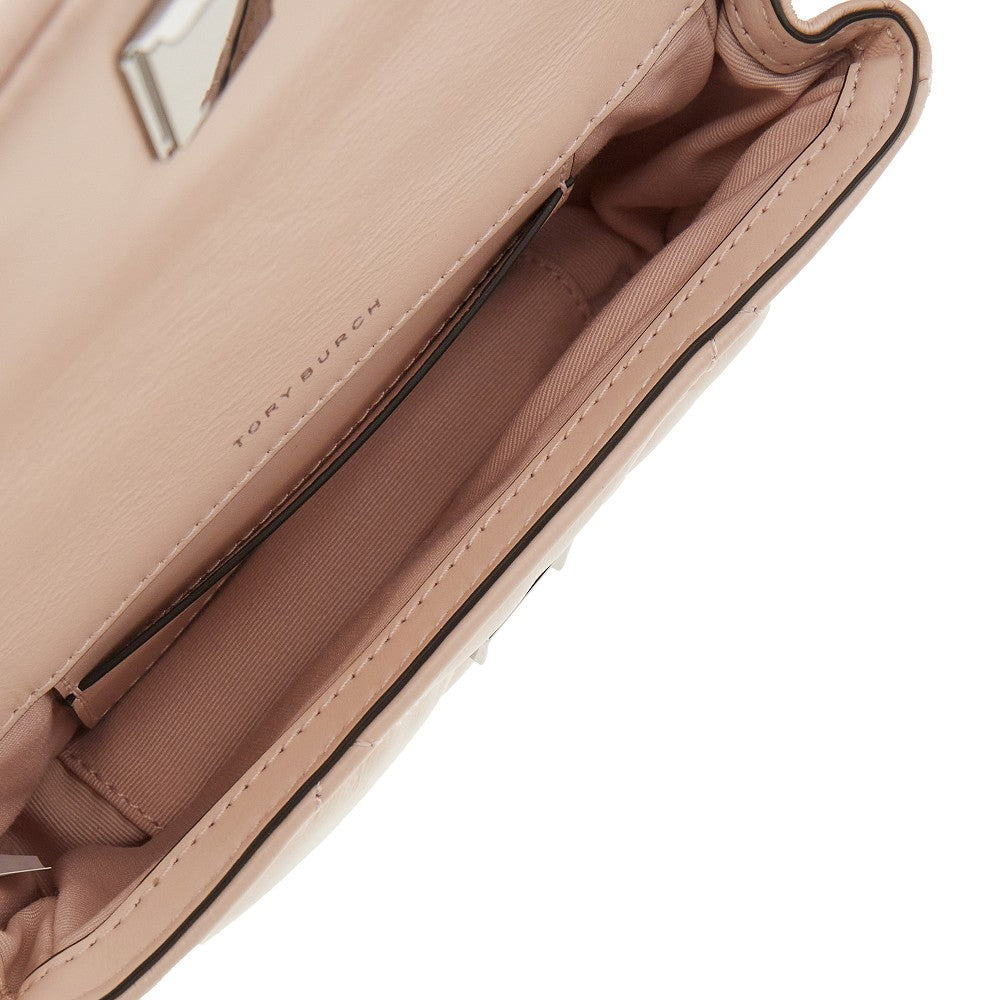 Diamond-quilted leather 'Kira' mini bag