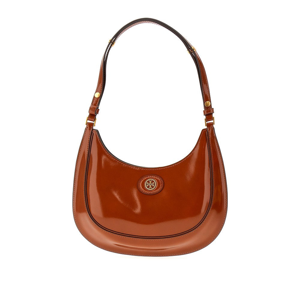 'Robinson' spazzolato leather bag