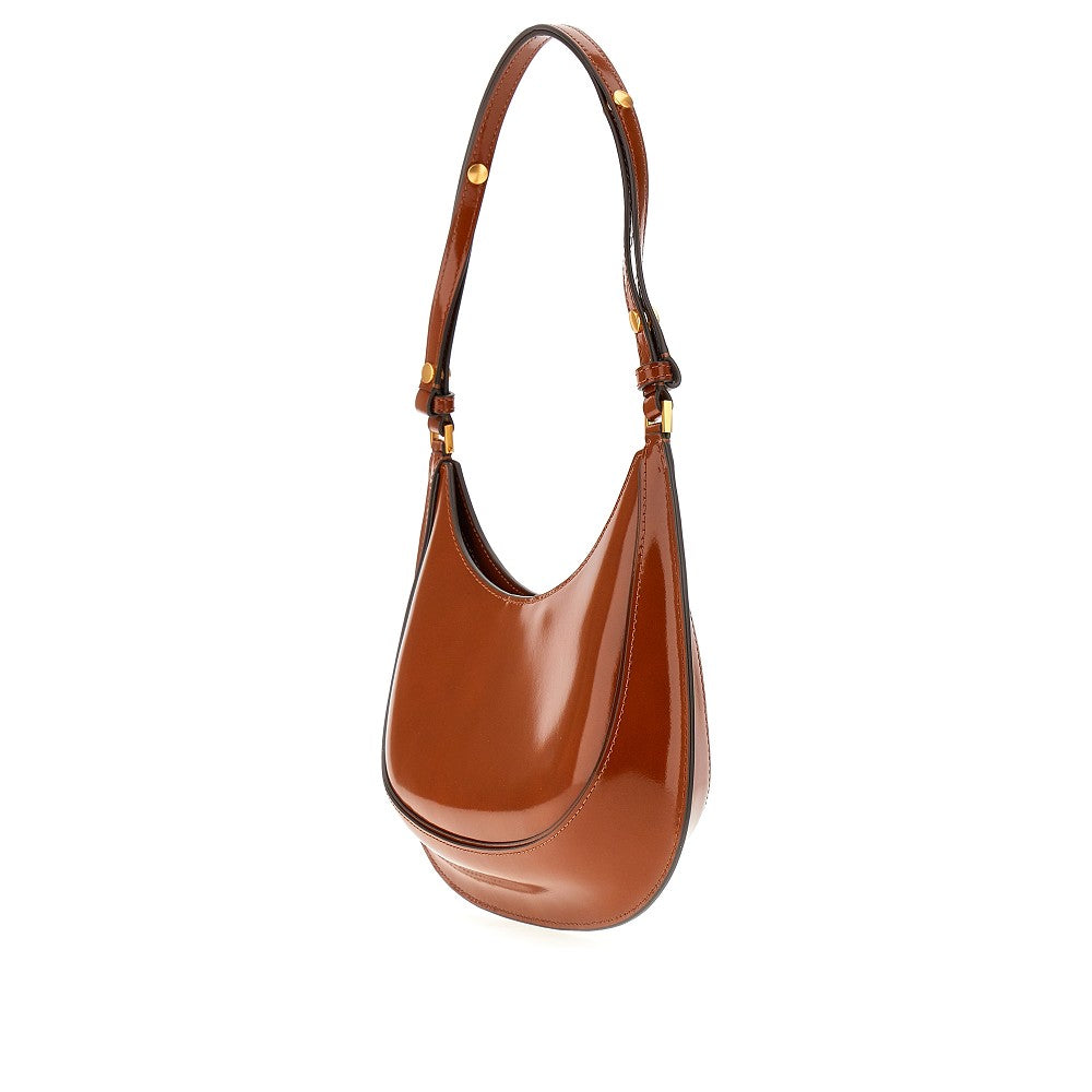 Borsa 'Robinson' in pelle spazzolata
