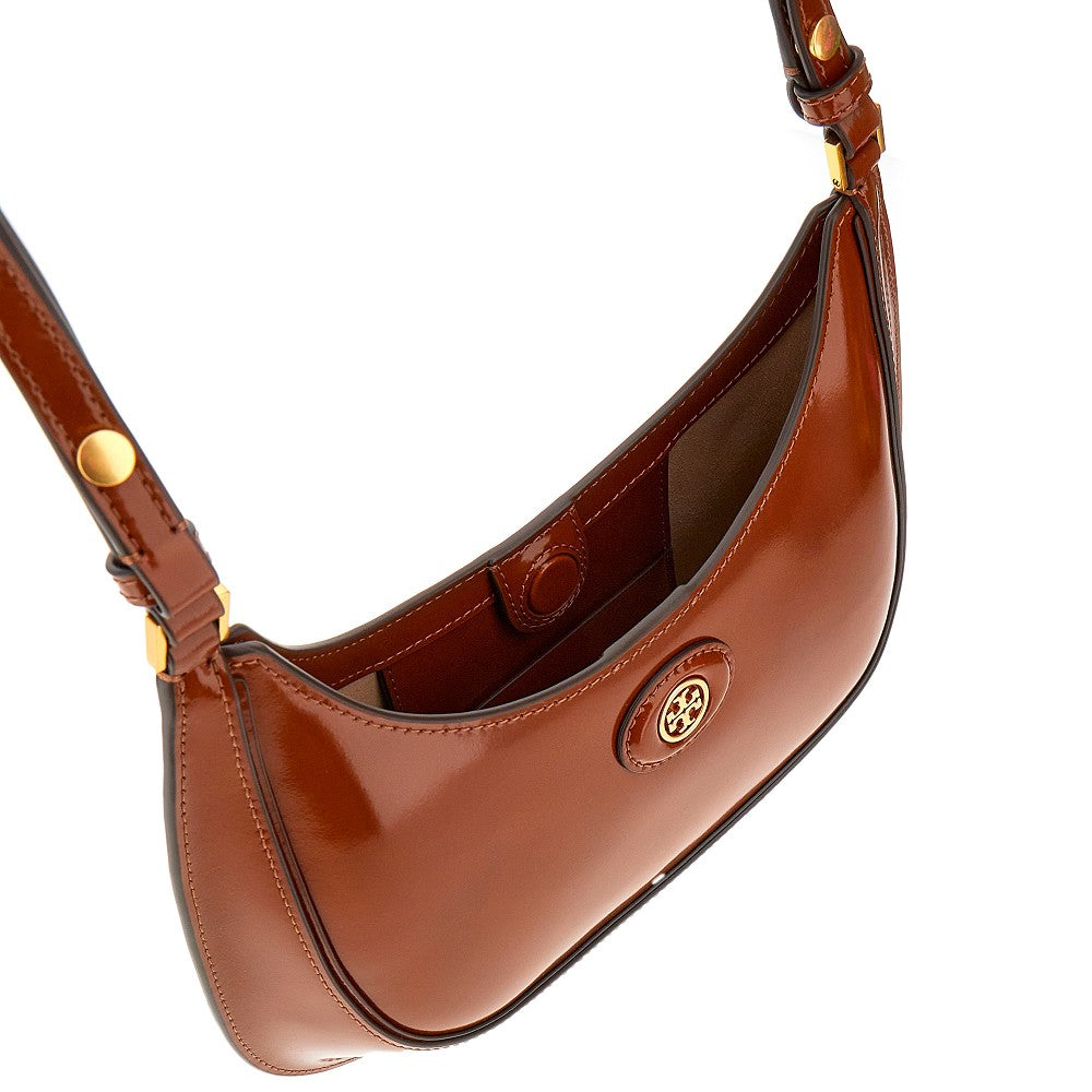 Borsa 'Robinson' in pelle spazzolata
