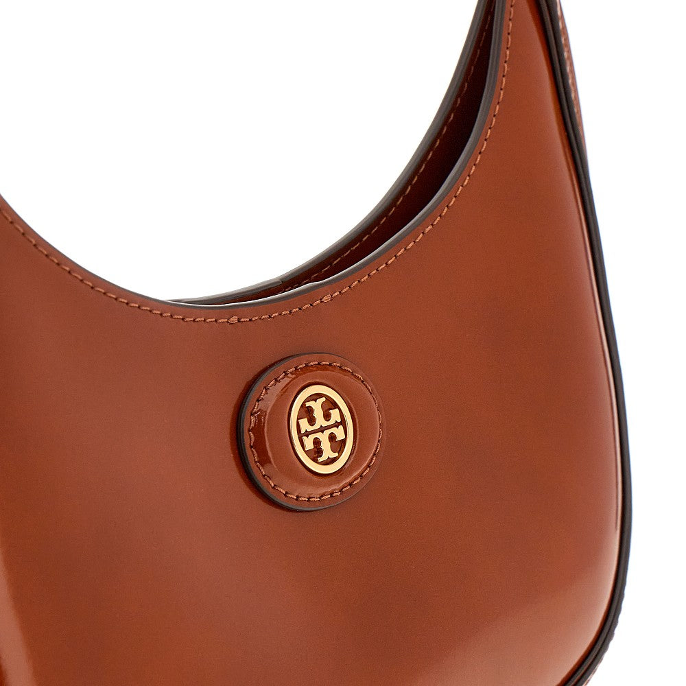 'Robinson' spazzolato leather bag