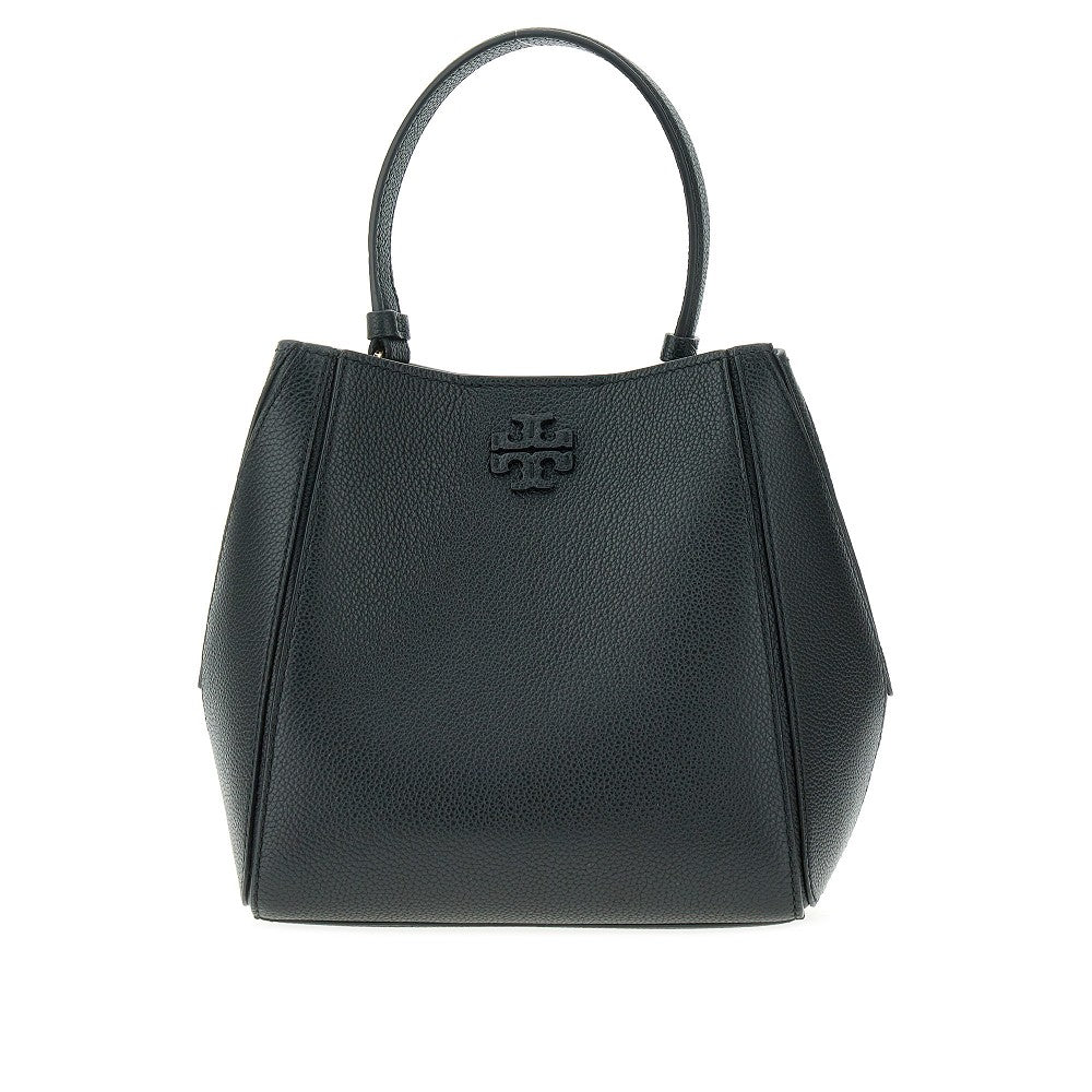 Leather small 'McGraw' bucket bag