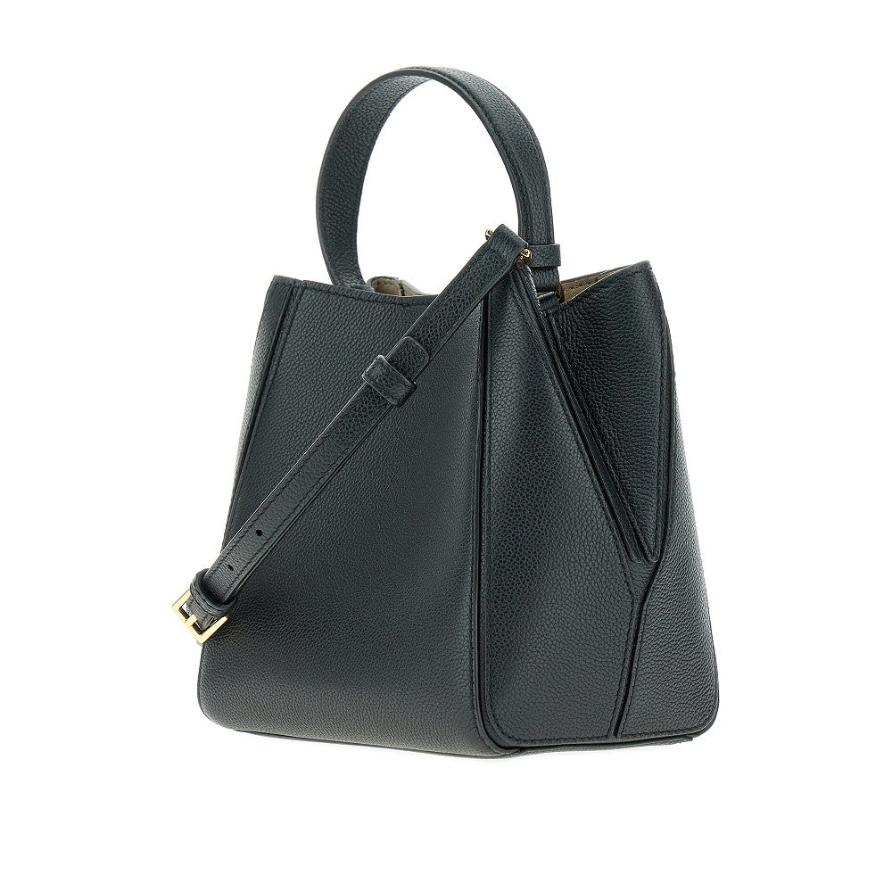 Borsa secchiello 'McGraw' piccola in pelle