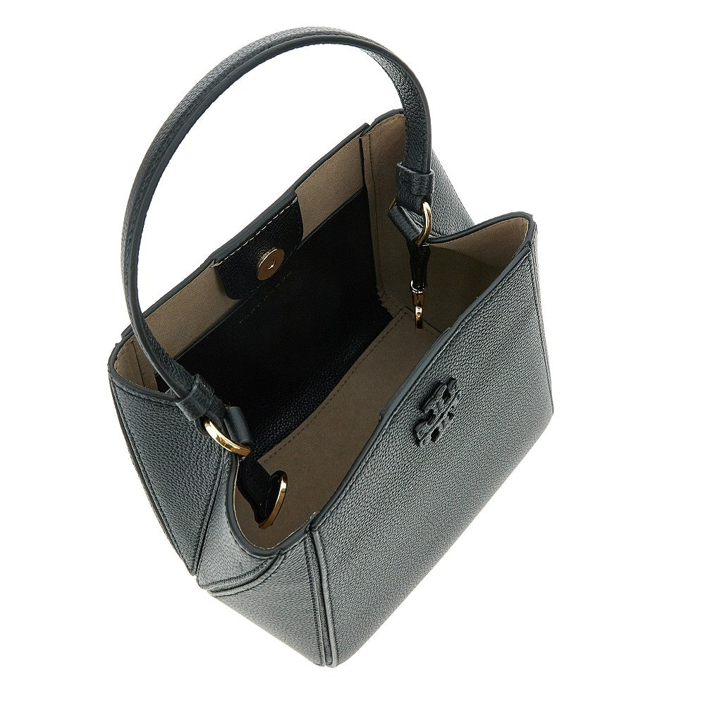 Borsa secchiello 'McGraw' piccola in pelle
