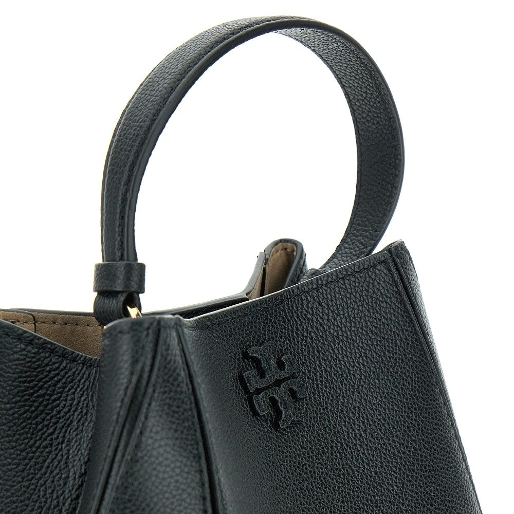 Borsa secchiello 'McGraw' piccola in pelle