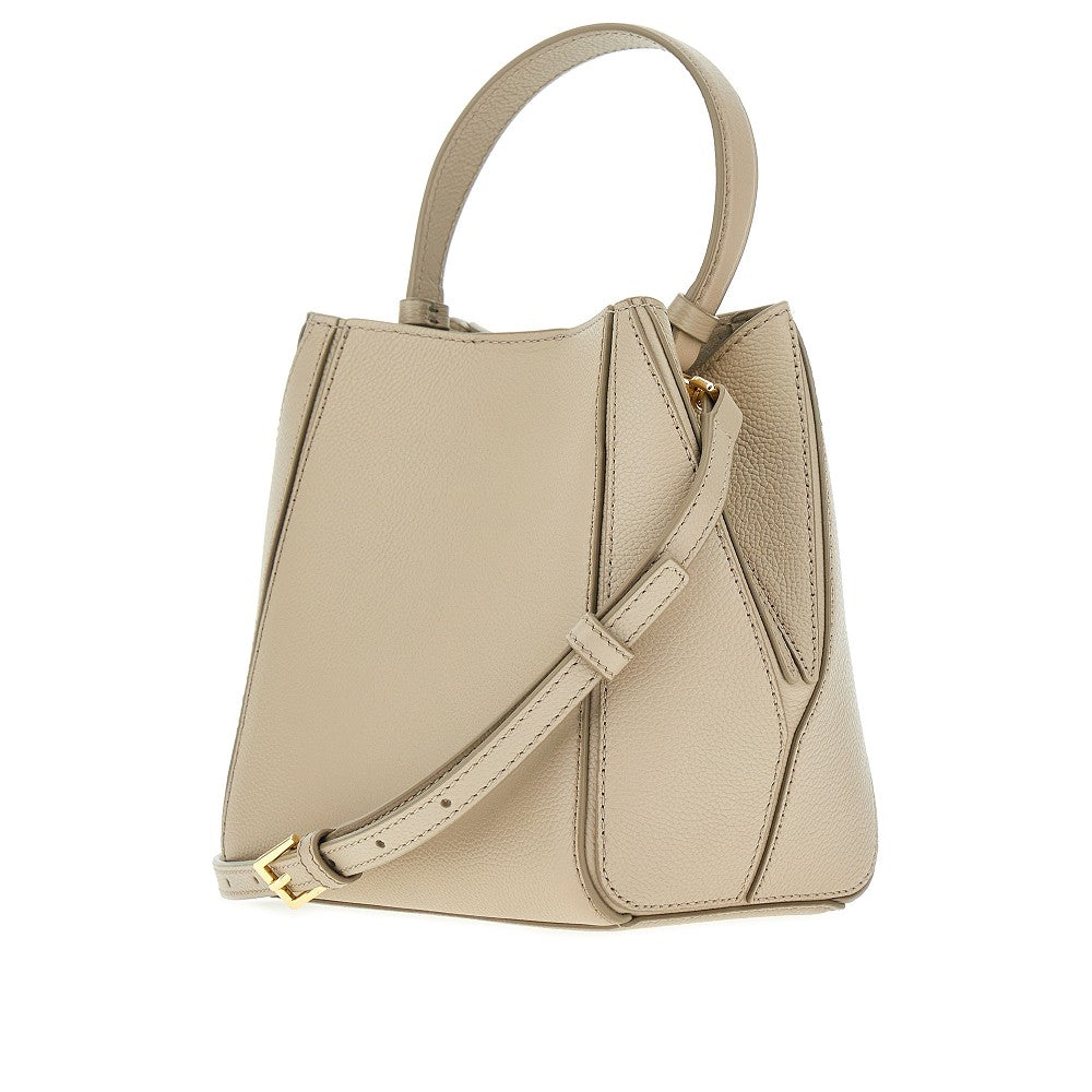 Borsa secchiello 'McGraw' piccola in pelle