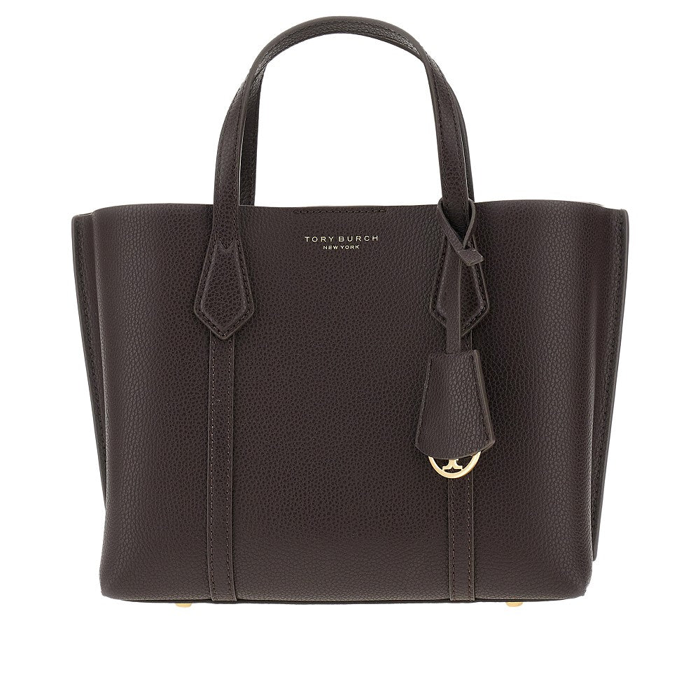 Leather small 'Perry' shopping bag