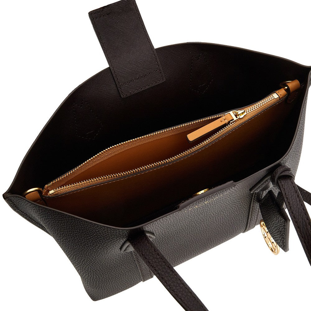 Leather small 'Perry' shopping bag