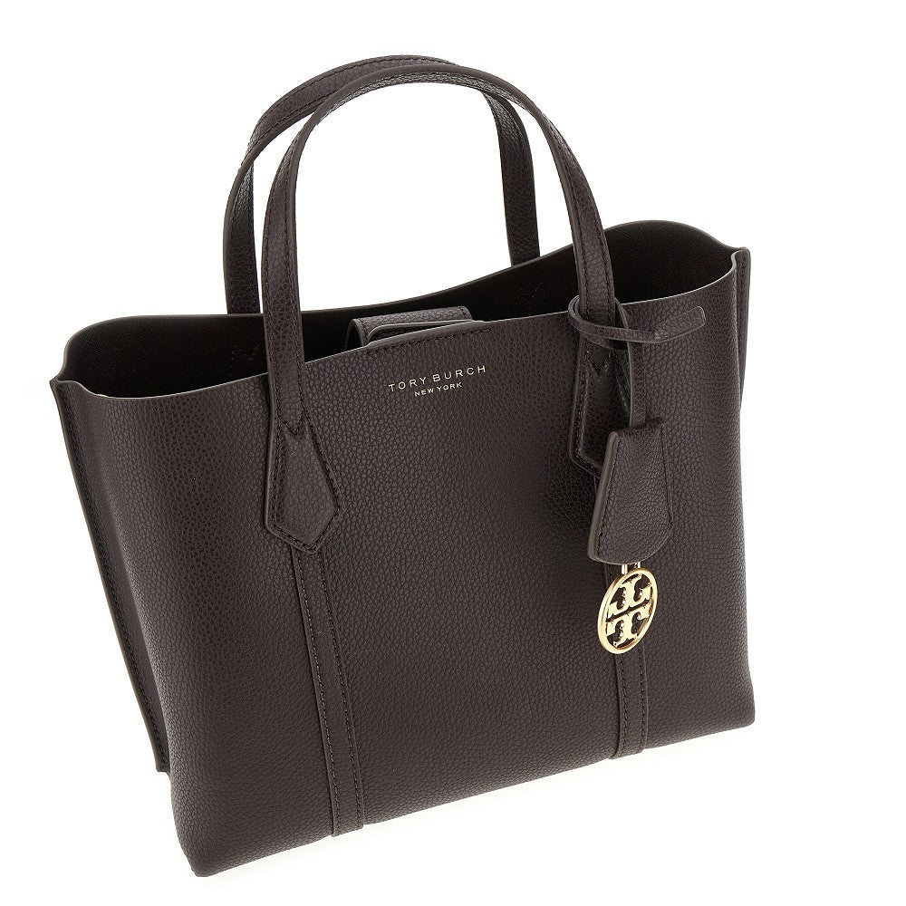 Leather small 'Perry' shopping bag