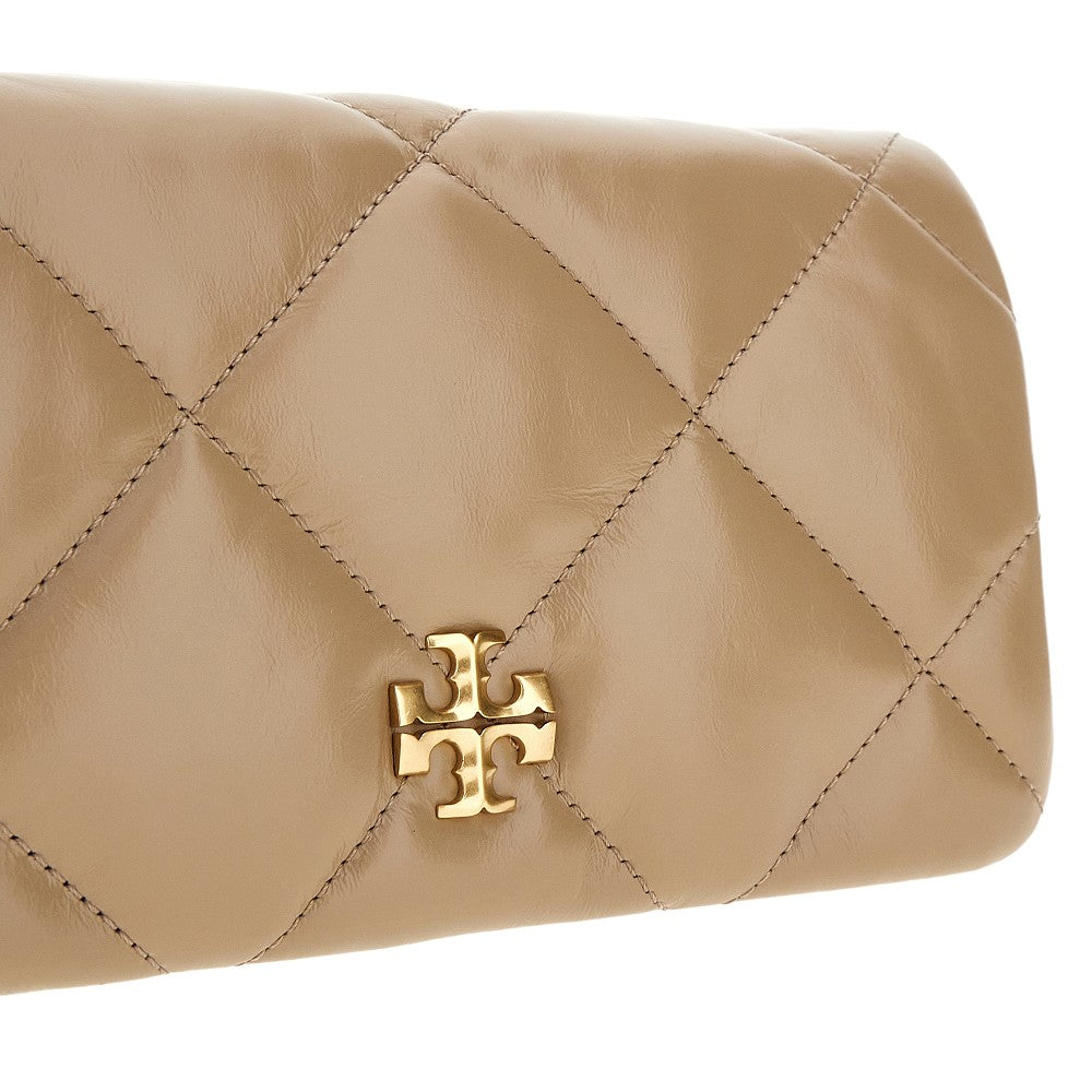 Clutch 'Kira' in pelle con catena