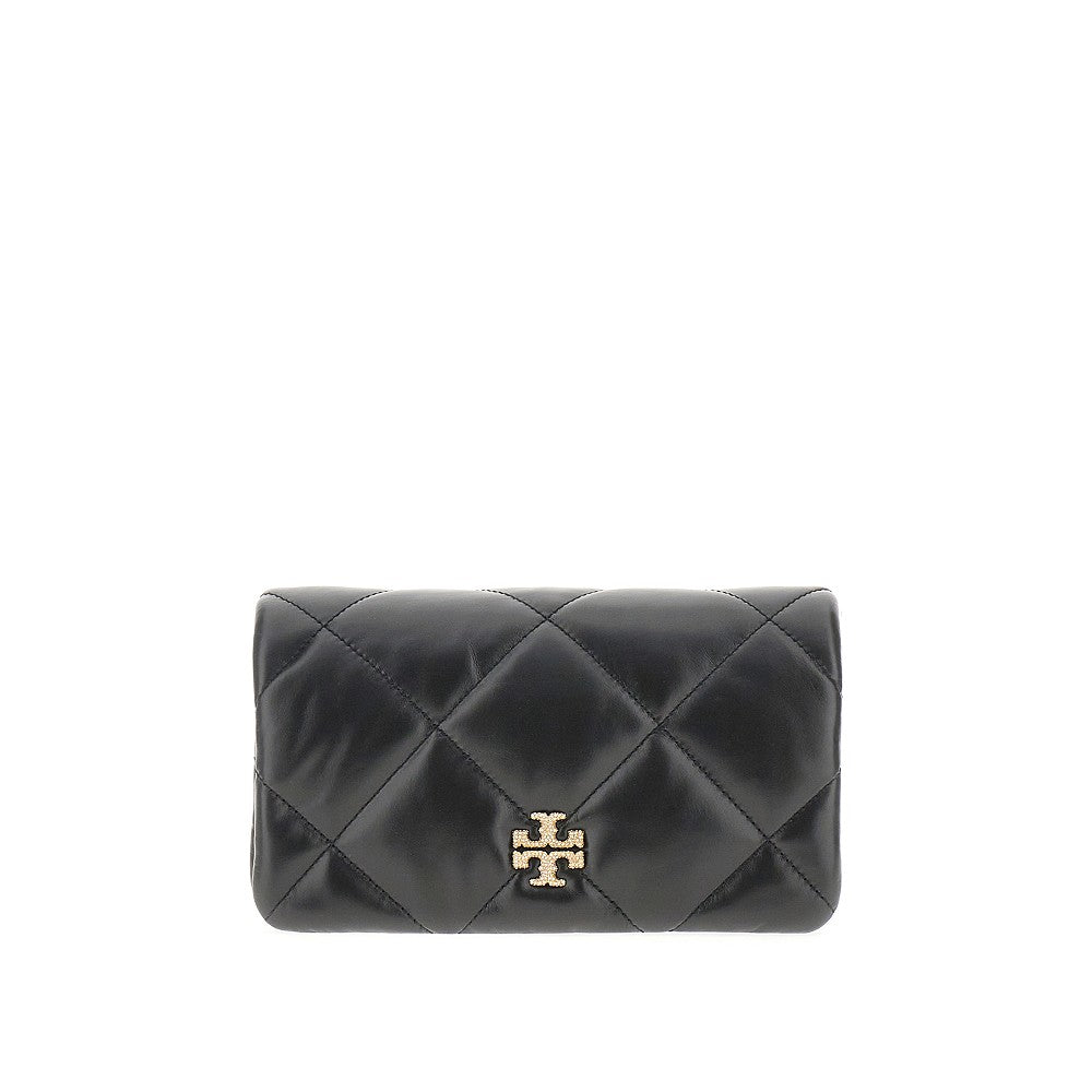 Clutch 'Kira' in nappa trapuntata con catena