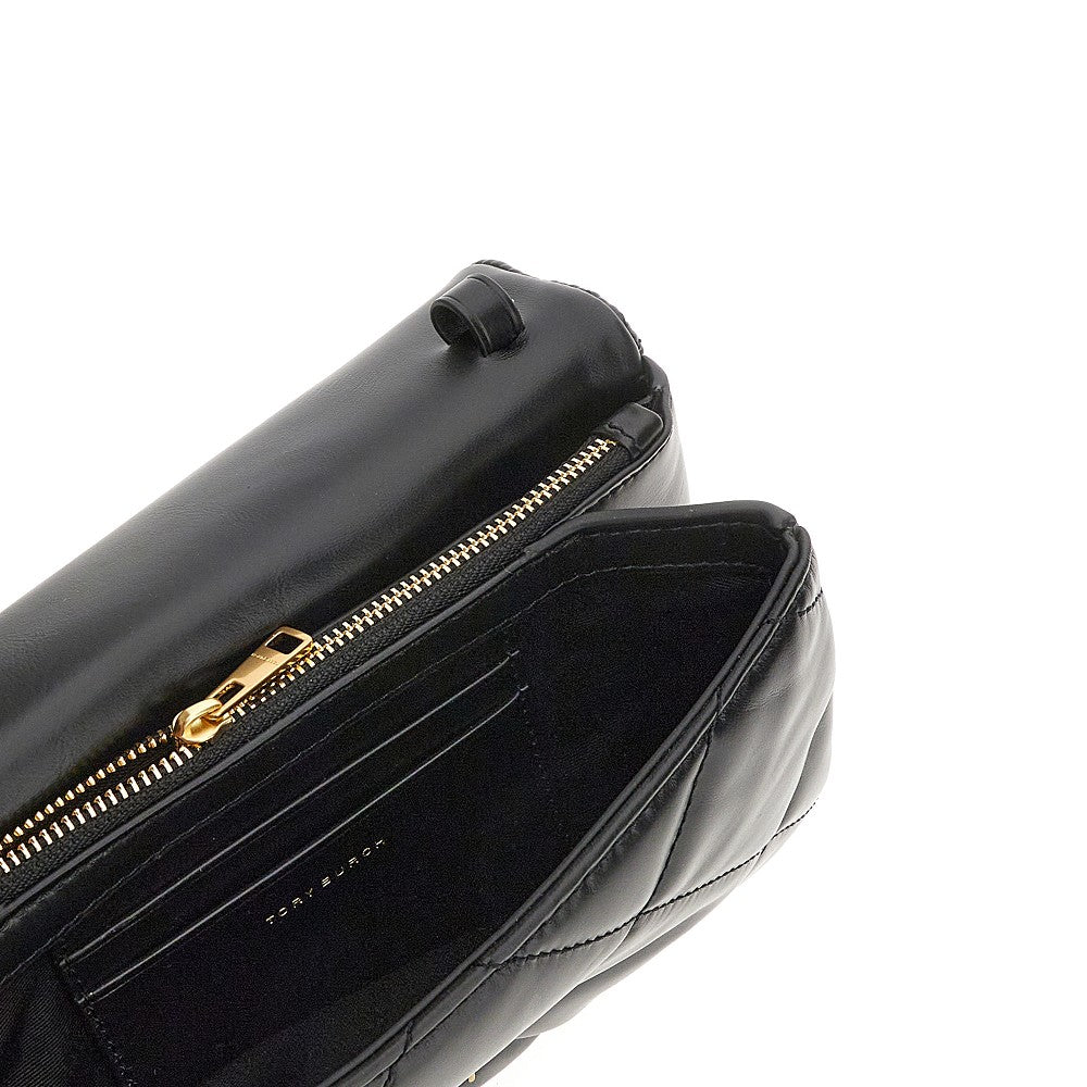 Clutch 'Kira' in nappa trapuntata con catena