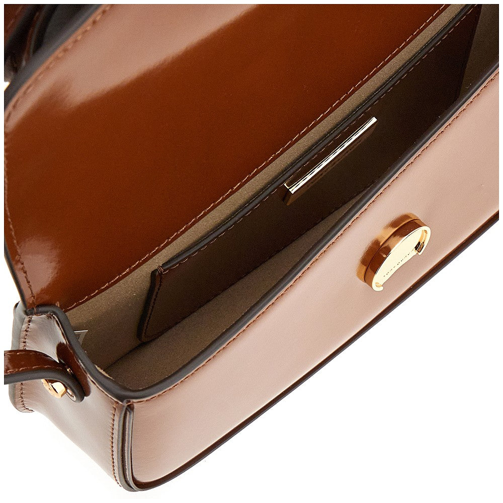 Borsa 'Robinson' E/W in pelle spazzolata