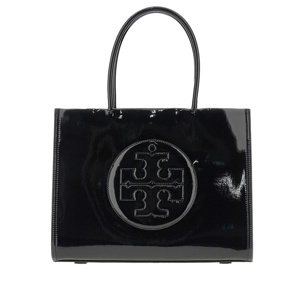 Patent small 'Ella Bio' shopping bag