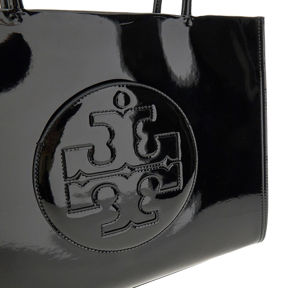 Patent small 'Ella Bio' shopping bag