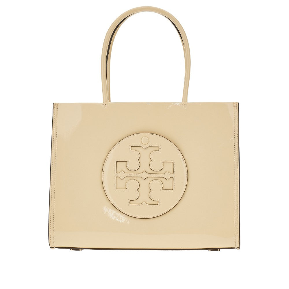 Patent small 'Ella Bio' shopping bag